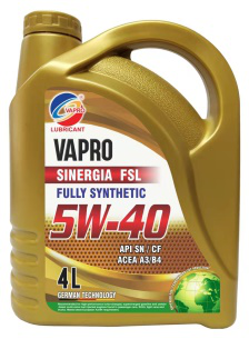vapro威保5W_40全合成油潤滑油汽車機油杭州vapro